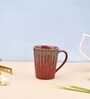 Rajputana Reverie Maroon Ceramic Tea Cups