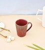 Rajputana Reverie Maroon Ceramic Tea Cups