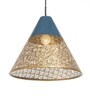 Onyx Ralph Blue Iron Hanging Light