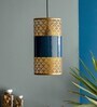 Yoshie Ralph Blue Iron Hanging Light