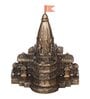 Ram Mandir Ayodhya Gold Polyresin Religious Temple
