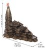 Ram Mandir Ayodhya Gold Polyresin Religious Temple