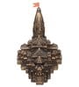 Ram Mandir Ayodhya Gold Polyresin Religious Temple