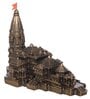 Ram Mandir Ayodhya Gold Polyresin Religious Temple