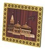 Ram Mandir Ayodhya Multicolour MDF Wall Hanging