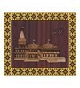 Ram Mandir Ayodhya Multicolour MDF Wall Hanging
