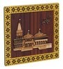 Ram Mandir Ayodhya Multicolour MDF Wall Hanging
