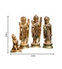 Rama Darbar Brass Religious Idol