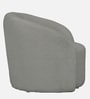 Ramee Boucle Fabric 1 Seater Sofa in  Grey Colour