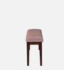 Ramen Solid Wood 6 Seater Dining Set in Cappuccino Finish with Bench