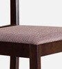 Ramen Solid Wood 6 Seater Dining Set in Cappuccino Finish with Bench