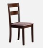 Ramen Solid Wood 6 Seater Dining Set in Cappuccino Finish with Bench