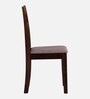 Ramen Solid Wood 6 Seater Dining Set in Cappuccino Finish with Bench