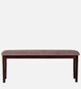 Ramen Solid Wood 6 Seater Dining Set in Cappuccino Finish with Bench