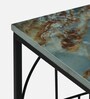 Ramirez Metal Coffee Table With Onyx Green Porcelain Top
