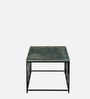 Ramirez Metal Coffee Table With Onyx Green Porcelain Top
