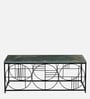Ramirez Metal Coffee Table With Onyx Green Porcelain Top