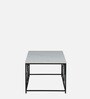 Ramirez Metallic Coffee Table With White Porcelain Top