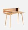 Ramiro Solid Wood Writing Table In Natural Finish