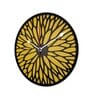 Ramona Engineered Wood Yellow Wall Clock
