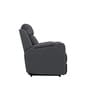 Ramp Recliner Sofa Fabric In Black Color