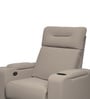 Ramp Recliner Sofa Fabric In Brown Color