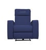 Ramp Recliner Sofa Fabric In Coffee Brown Color