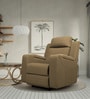 Ramp Recliner Sofa Fabric In Dark Grey Color