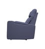 Ramp Recliner Sofa Fabric In Navy Blue Color