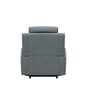 Ramp Recliner Sofa Fabric In Olive Green Color