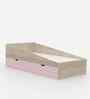 Ramp Up Single Bed in Oak and Pink Finish