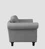 Rana Fabric 1 Seater Sofa in Dim Grey Color