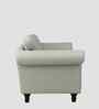 Rana Fabric 1 Seater Sofa in Pearl White Color