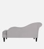 Rana Velvet Lhs Chaise Lounger In Concrete Grey Colour