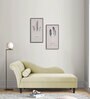 Europa velvet RHS Chaise Lounger In Warm White Colour