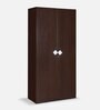 Ranchi 2 Door Wardrobe in Brown Maple Finish
