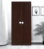 Ranchi 2 Door Wardrobe in Brown Maple Finish