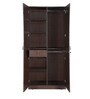 Ranchi 2 Door Wardrobe in Brown Maple Finish