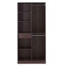 Ranchi 2 Door Wardrobe in Brown Maple Finish