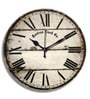 Multicolor Engineered Wood Analog Ocean Rose Wall Clock