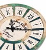 Engineered Wood Roman Numbers Analog Wall Clock