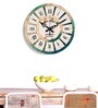 Engineered Wood Roman Numbers Analog Wall Clock