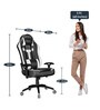 Ranger Series Gaming Chair In White & Black Colour
