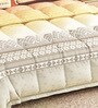 Orange Rangriti King Size Bedding Set with 180TC Bedsheet With Comforter & 2pc Pillow Covers