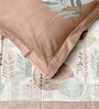 Orange Rangriti King Size Bedding Set with 180TC Bedsheet With Comforter & 2pc Pillow Covers