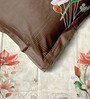 Cream Rangriti King Size Bedding Set with 180TC Bedsheet With Comforter & 2pc Pillow Covers