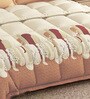 Yellow Rangriti King Size Bedding Set with 180TC Bedsheet With Comforter & 2pc Pillow Covers