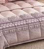 Pink Rangriti King Size Bedding Set with 180TC Bedsheet With Comforter & 2pc Pillow Covers