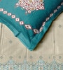 Cream Rangriti King Size Bedding Set with 180TC Bedsheet With Comforter & 2pc Pillow Covers