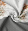 White Rangriti King Size Bedding Set with 180TC Bedsheet With Comforter & 2pc Pillow Covers